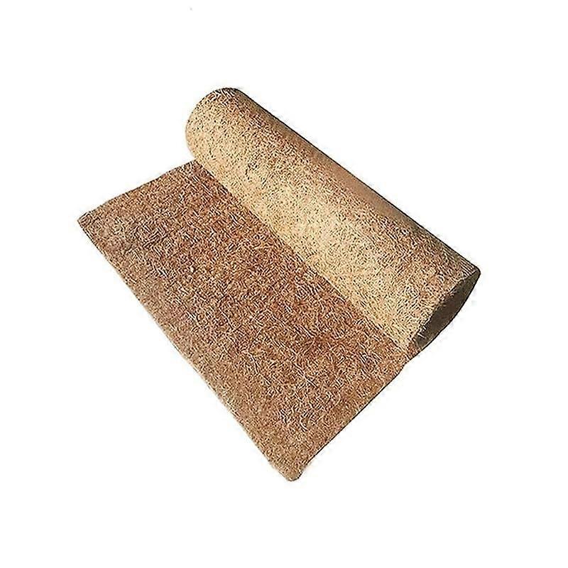 Natural coconut fiber mat for flowers and plants, tree protection, weed control mats (40x40cm)