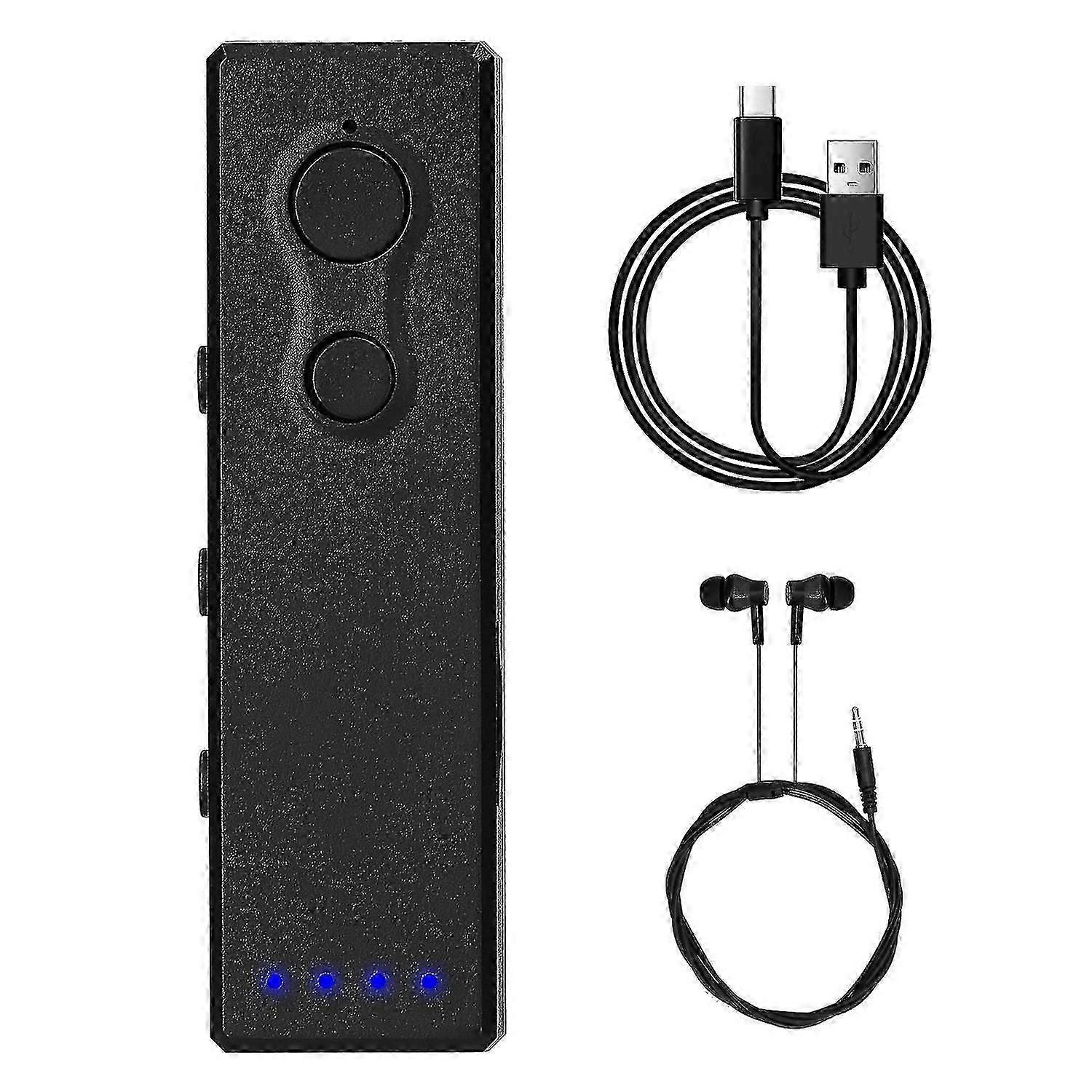 Portable BT FM Radio Multifunctional MP3 Player with Earphone Support 50 FM Radio Stations Saving/Ha