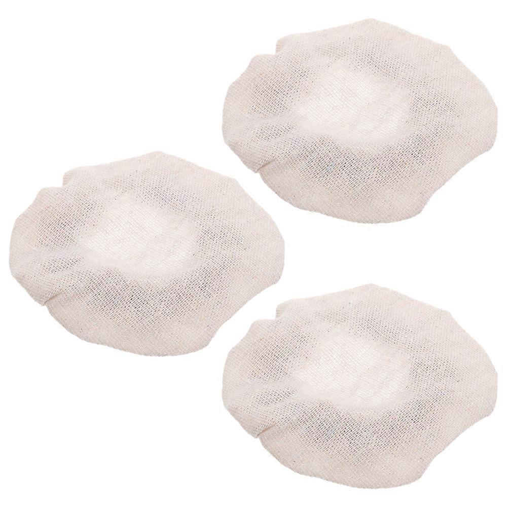 Cloth Covers For Sourdough Bread 3Pcs Fermentation Setup Round Beige Reusable Protective