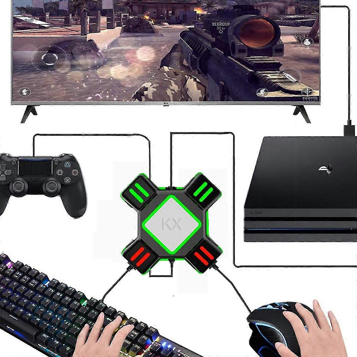 Adattatore controller Gamepad per convertitore mouse da tastiera