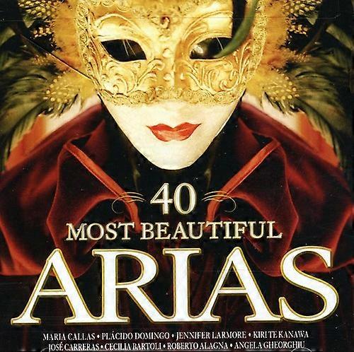 Various Artists - 40 Most Beautiful Arias / Various  [COMPACT DISCS] USA import