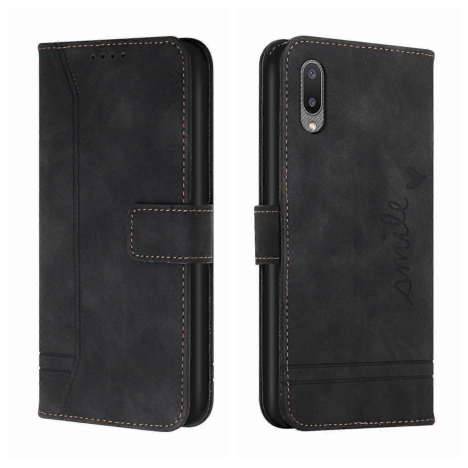 Leather Magnetic Closure Case with Flip Wallet Stand Function Cover for