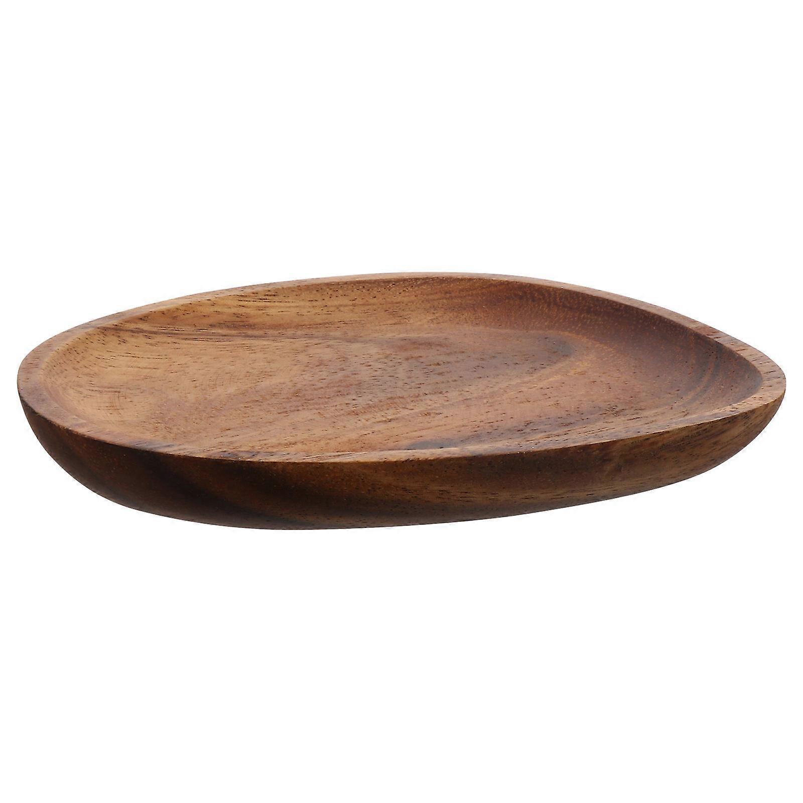 Brown Refreshments Dish for Storage Use Made of Synthetic Material Perfect for Side Dishes and Snacks Size 1pc