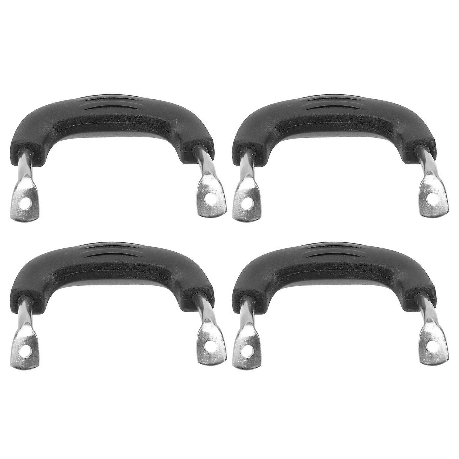 4pcs Insulated Pot Handles for Kitchen Use Assorted Color Synthetic Material Anti-scalding