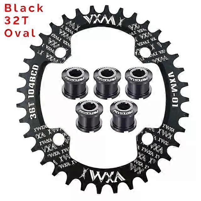 104BCD Ligh 30T-52T MTB bicycle Positive and negative Chainring Link Chain Link Cycling Crown Ring Parts Matching Bolt part