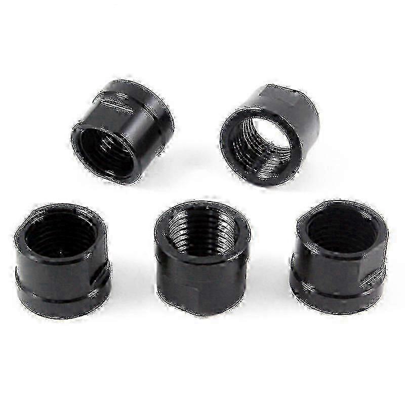 M15x1.5mm wheel Thru Axle Nut Threaded Cap Pair