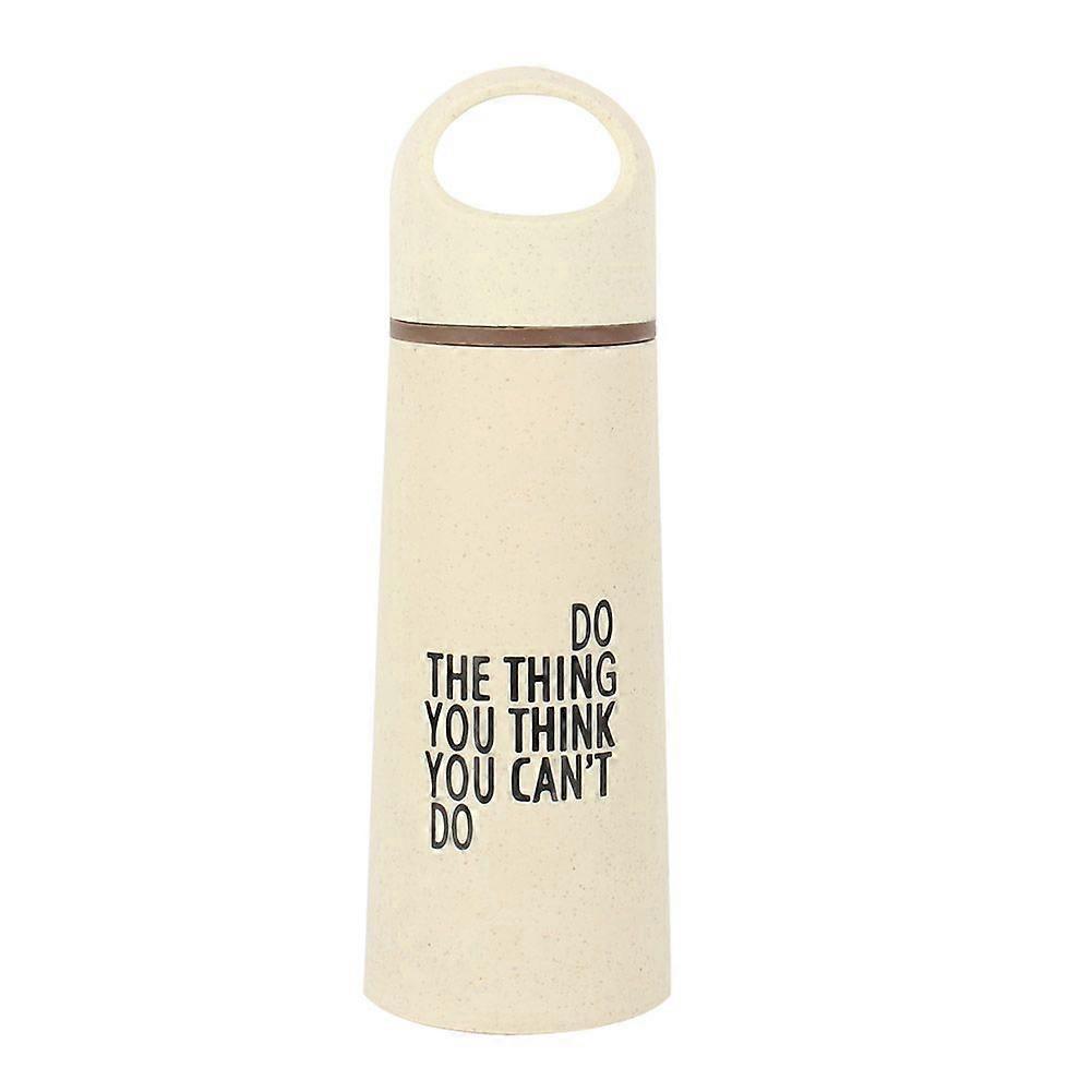 Double-layer portable water bottles, high-temperature resistant, leak-proof travel mug