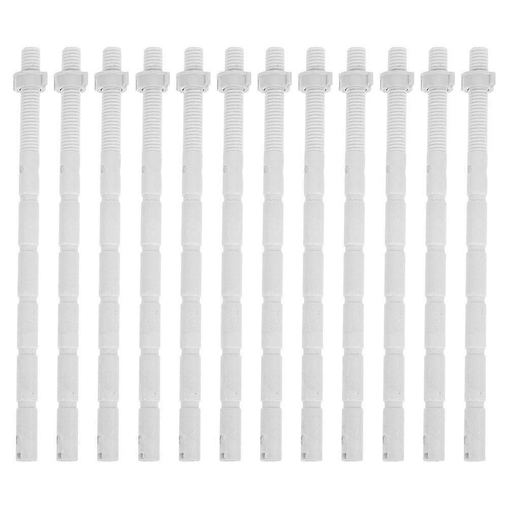 12Pcs WC Spülknopf Stangen Spülung WC Teile WC Knopf Drücker Knopf Stangen WC Ersatzteile