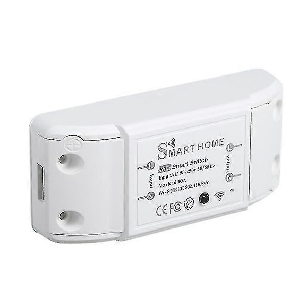 Wireless Rf Dual Control S-mart Switch Supports P-hone App Control/ Timing/ Voice Control/ Group Sharing/ Diy Installation Project For Home Bedroom