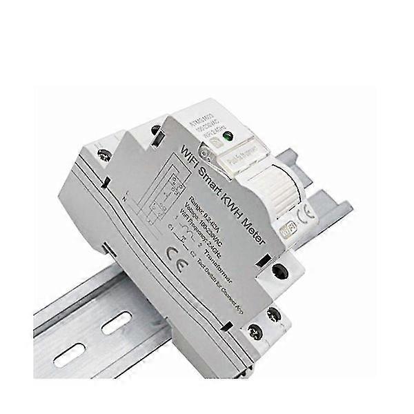 Tuya Smart Wifi Energy Meter DIN Rail Single Phase