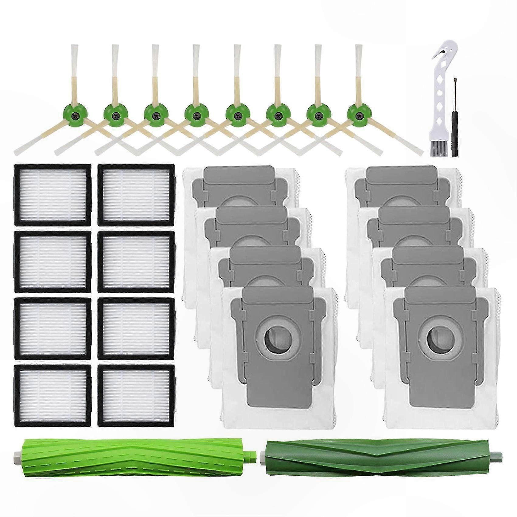 Replacement Parts Kit for Robot Vacuum Cleaner Models I7 I3 J7 E5 E6 E7-Compatible with Multiple Series