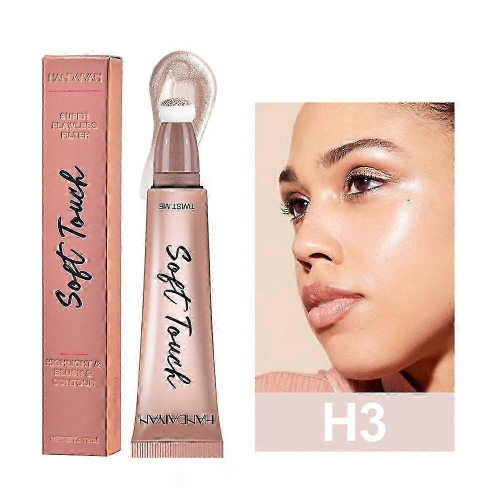Liquid Blush Highlighter Multifunctional Long-Lasting Face Pigmenta...