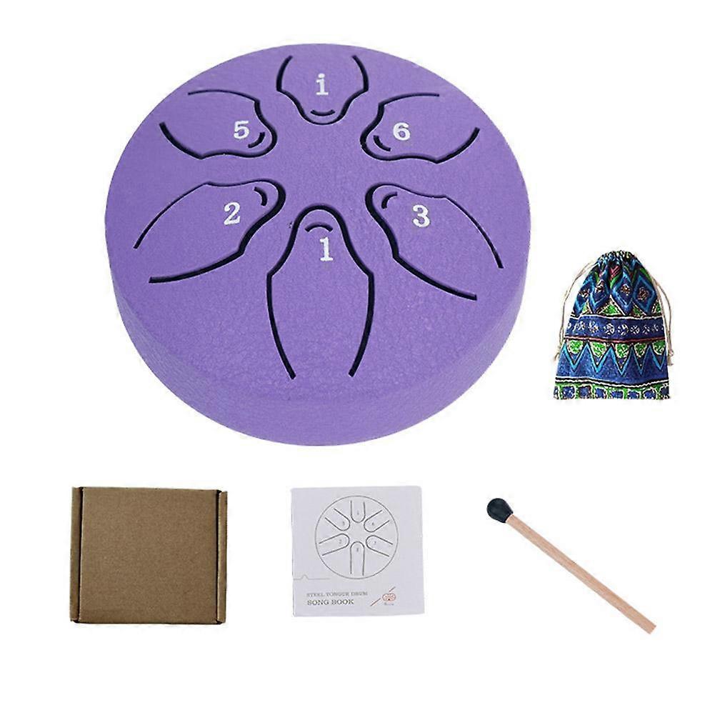Ethereal Drum – Mini Steel Tongue Drum for Healing Sound