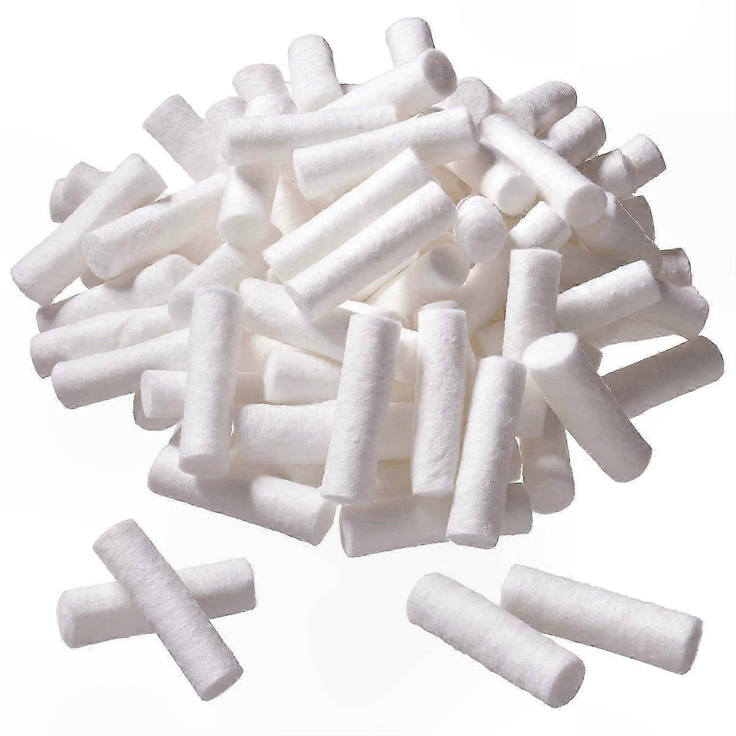 Extra Soft Absorbent Cotton Rolls and Nosebleed Plugs for All Ages