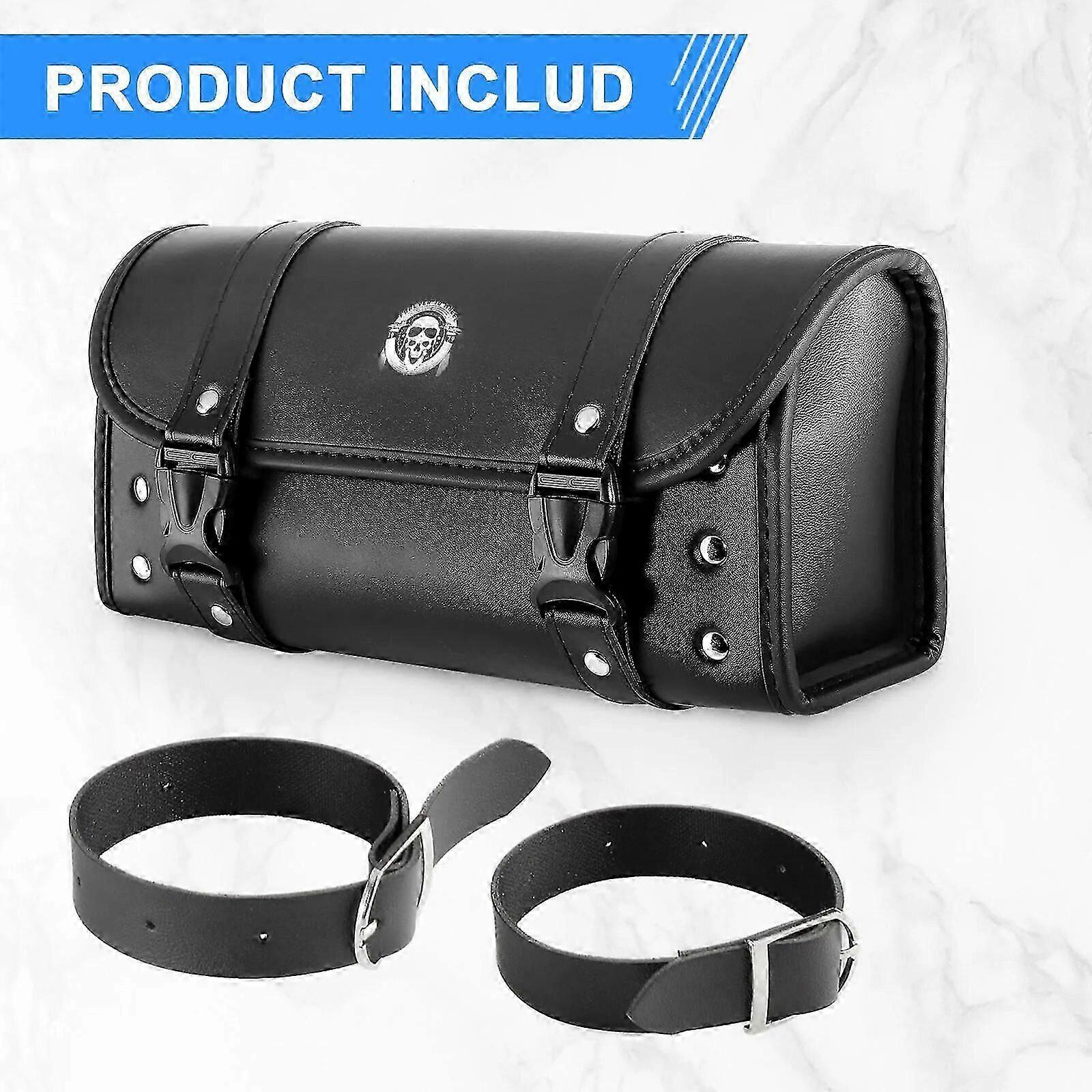 Motorcycle Saddlebags Front / Rear Handlebar / Sissy Bar Fasten Waterproof Universal Tool Storage Bag with quick-release Buckle