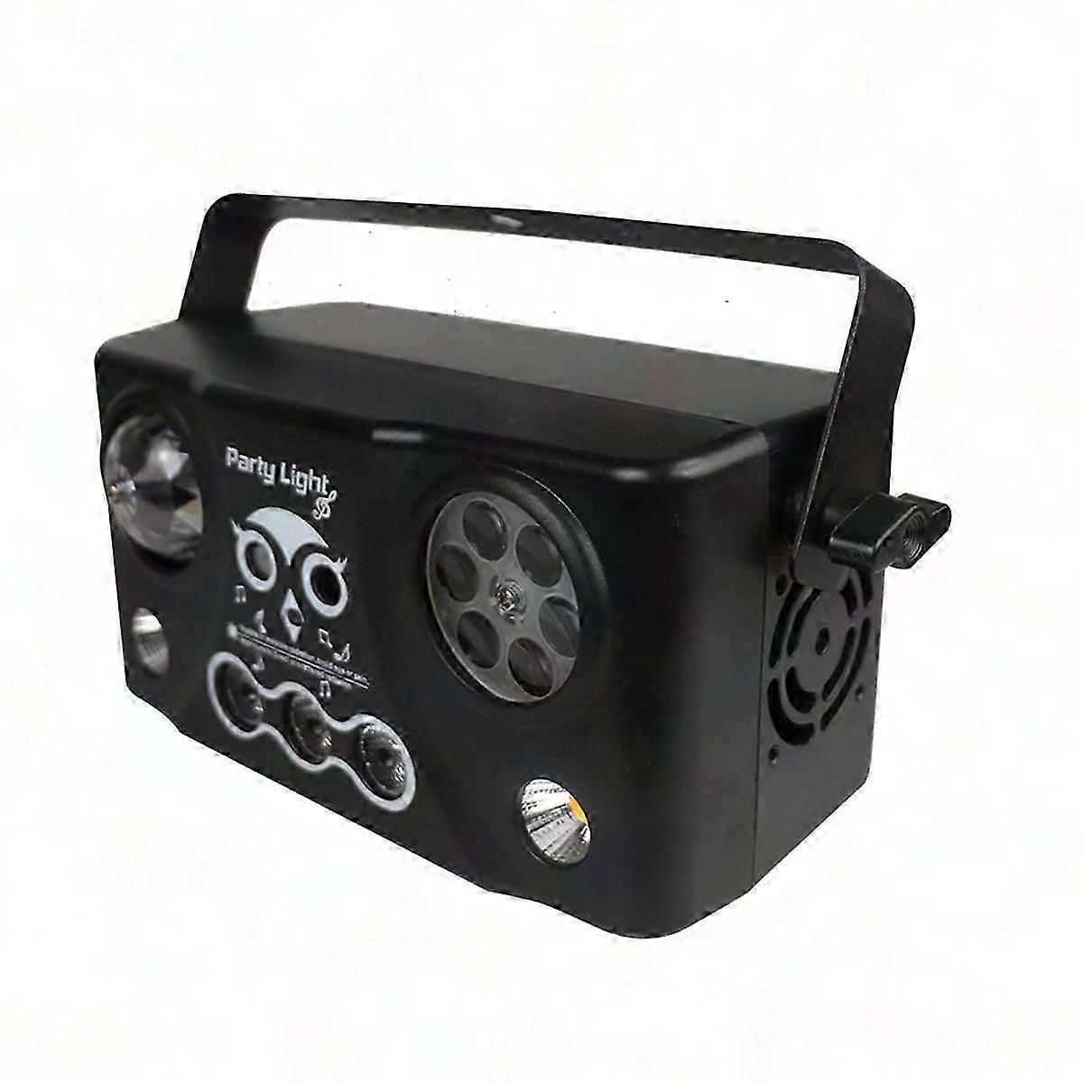 5-in-1 Disco Effect Light with Magic Ball Laser Strobe & Remote for DJ Party Stage Lighting