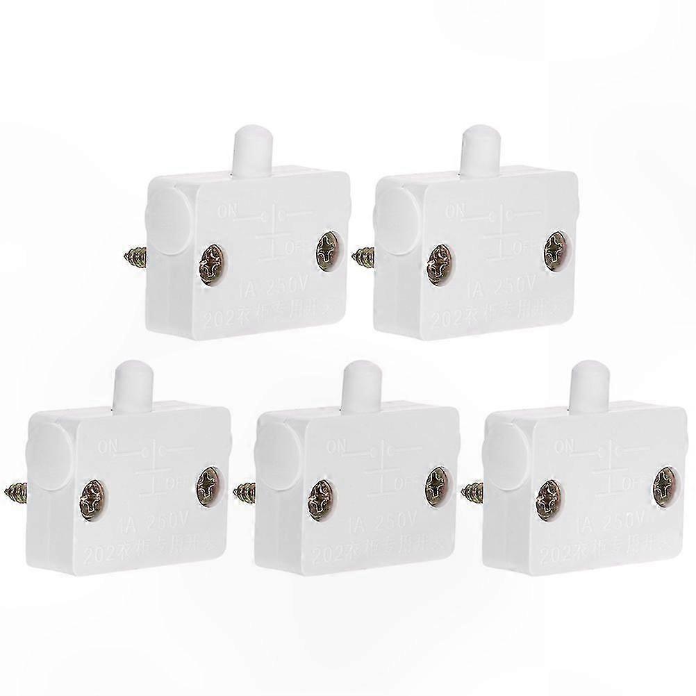 5-Pack Cabinet Light Switch for Wardrobe & Closet Lighting Solutions