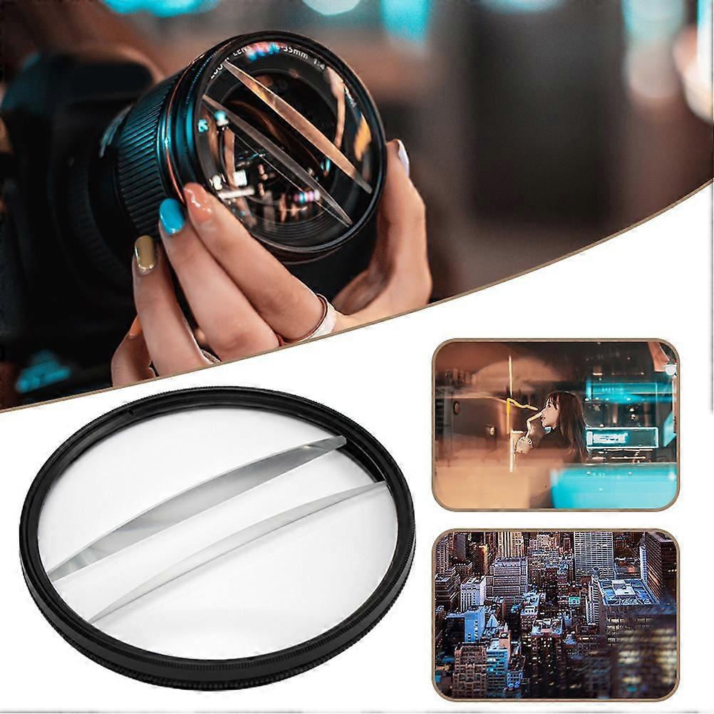 77mm K10 Optical Glass Prism for Unique Photography Effects and Creative Refractions