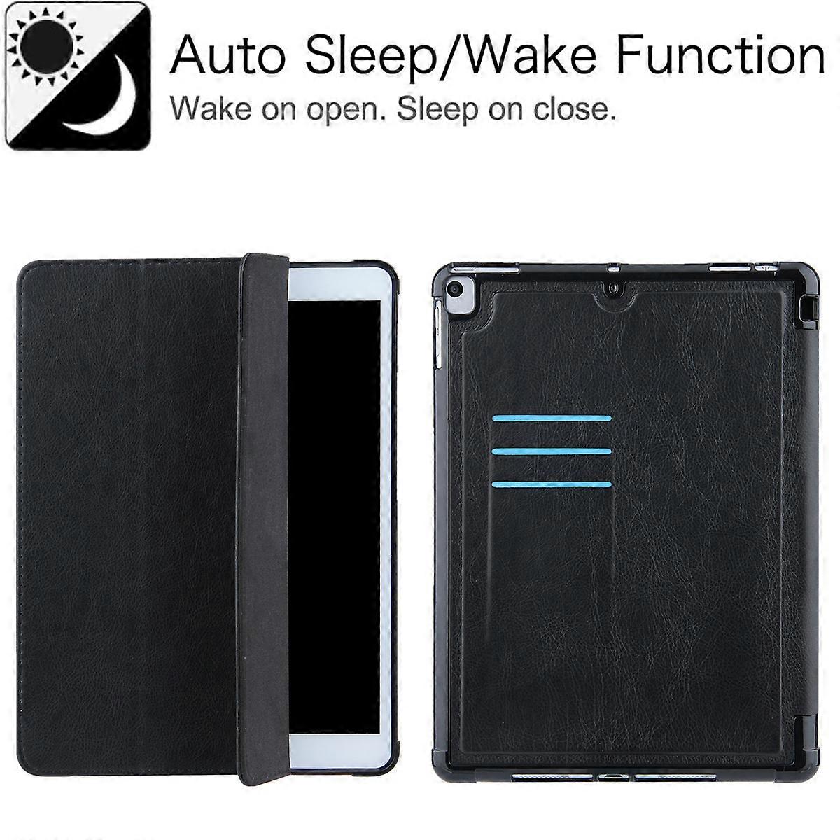 Suitable for iPad 10.2 10.9 inch leather case air 11 2024 soft tape pen slot ipro 11 tablet case