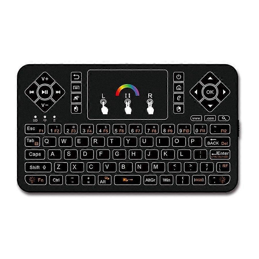 Qwert Touchpad Portable Wireles Raspberry Keyboard