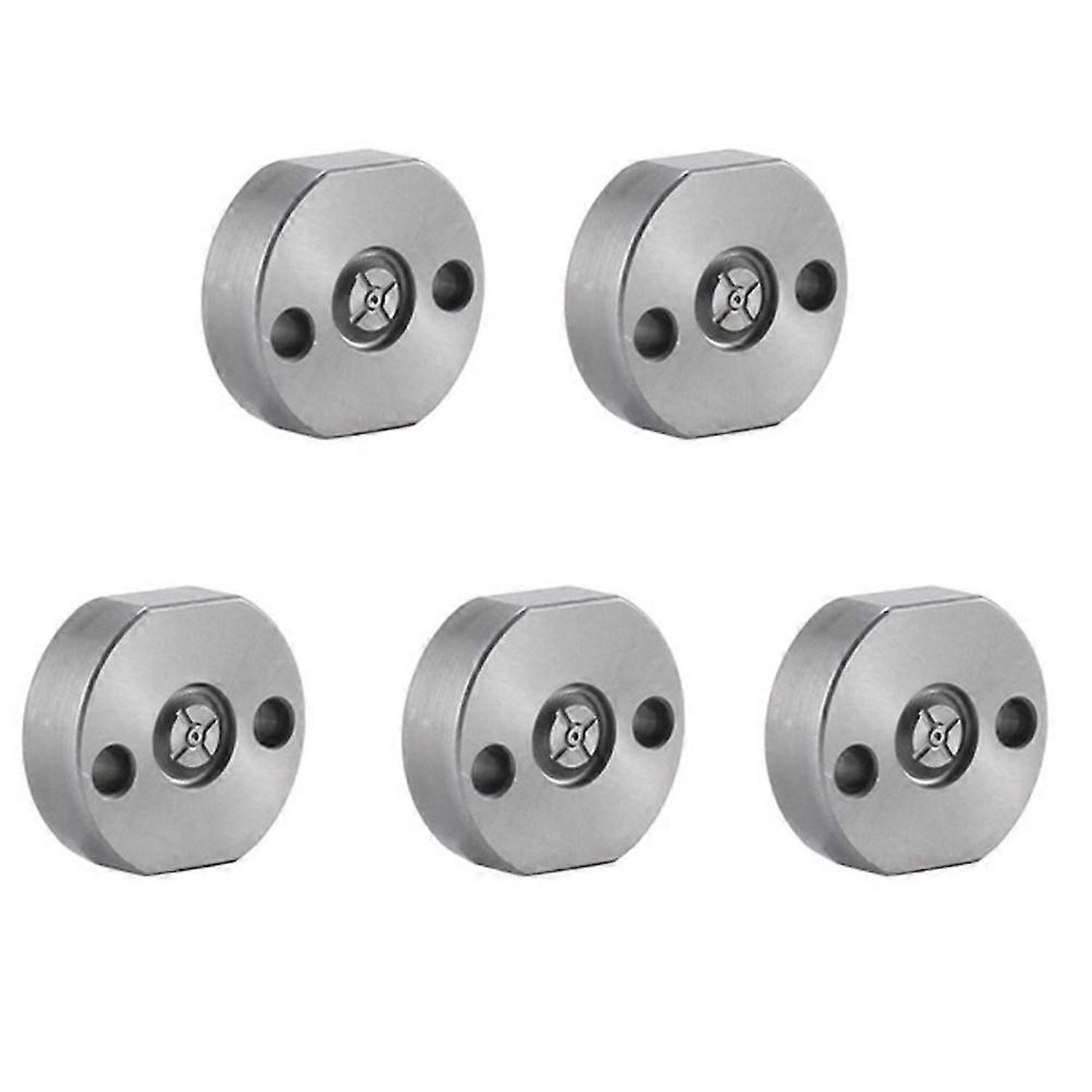 5 Pcs Diesel Injector Orifice Control Valve Plate 10 for Injector