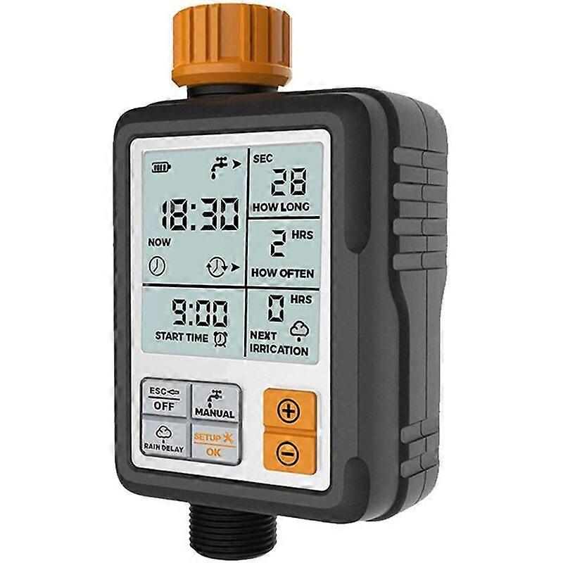 Water Timer Garden Faucet Programmable Digital Automatic Hose Faucet Sprinkler