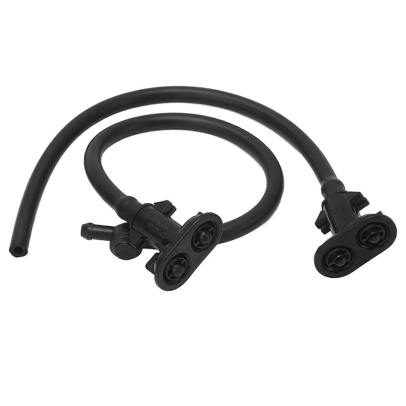 1 Pair Front Headlight Washer Jet LR058562 Replacement for Rover Discovery 4 LR4 L319 Facelift 2014 to 2016
