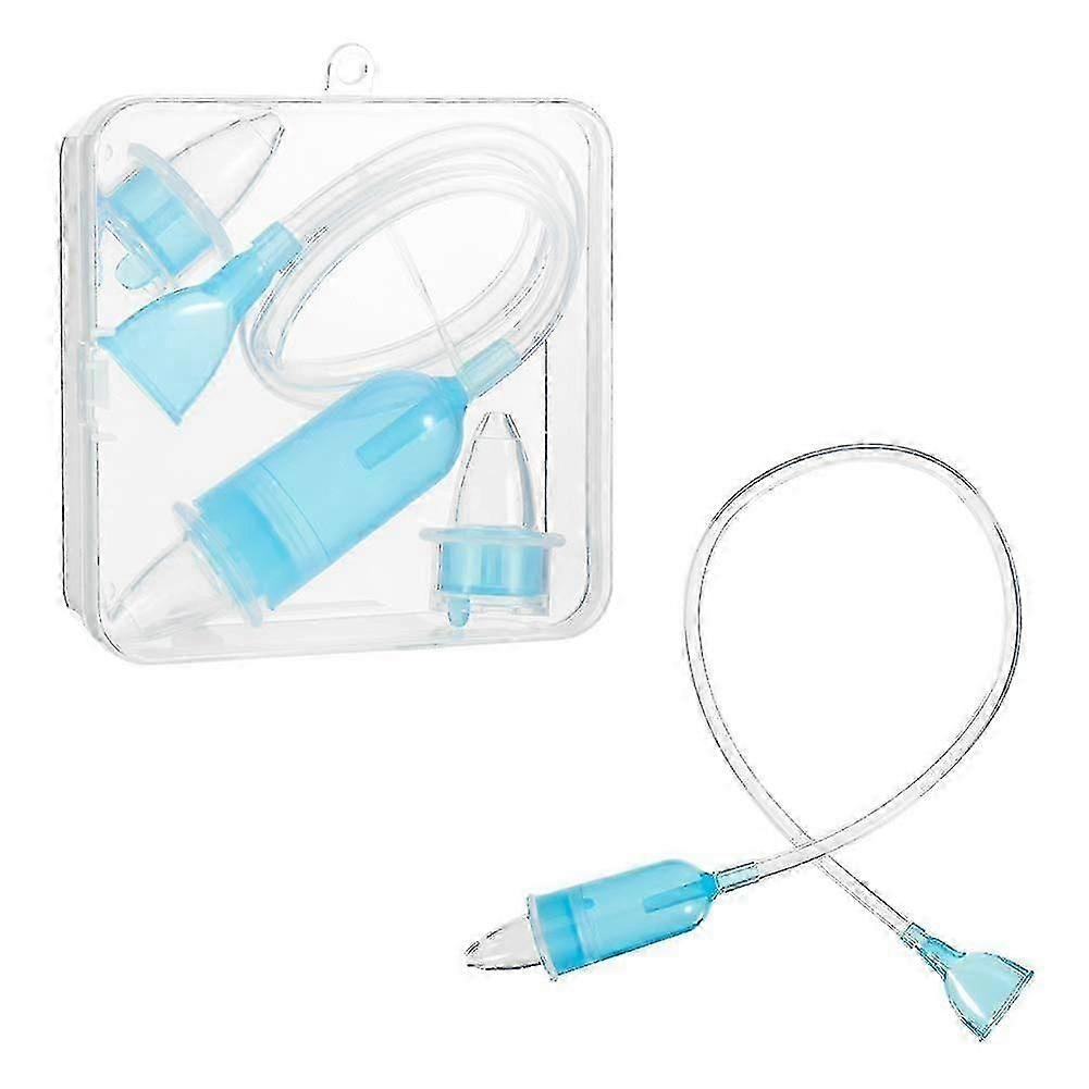 1 Pack Baby Nasal Aspirator, Baby Snot Sucker For Nasal Rinse, Snot Sucker Clear Nasal Mucus Remover Baby Suction Nose