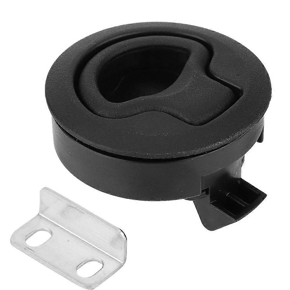 Plastic Round Boat Flush Pull Latch for Floor Deck Hatch Door Yacht Accessories