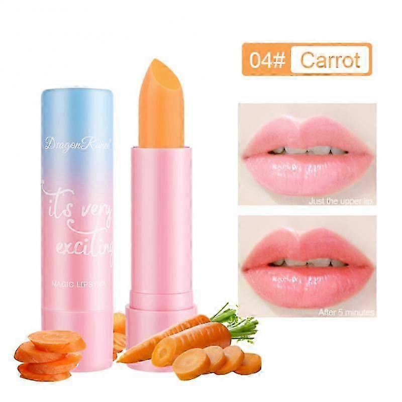 1pc Lip Balm Aloe Vera Lipstick Color Changing Lip Balm Lasting Moisturizing Moisturizing