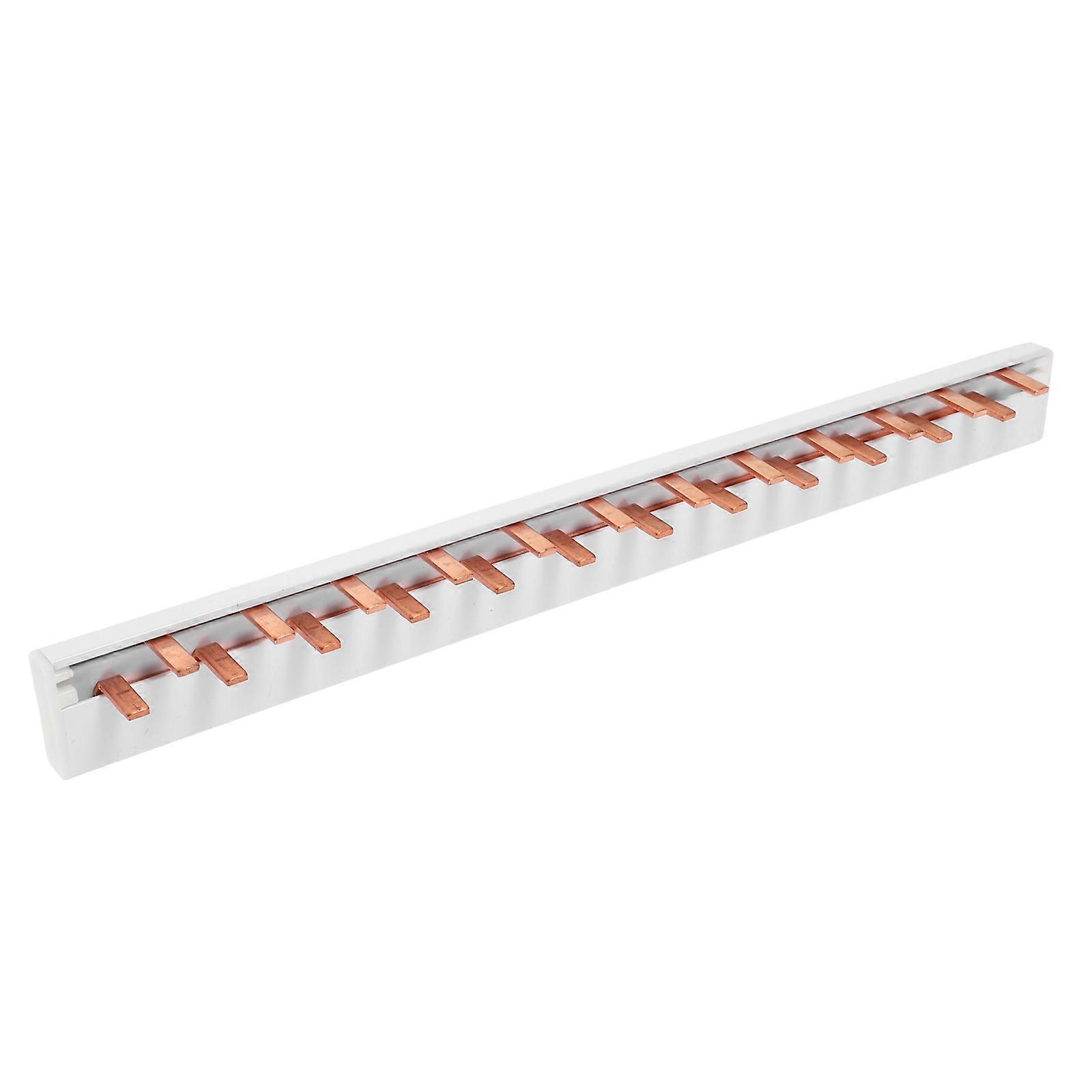 Electrical Grounding Bar Metal Busbar with Terminal Positions for Power Distribution 4Pcs