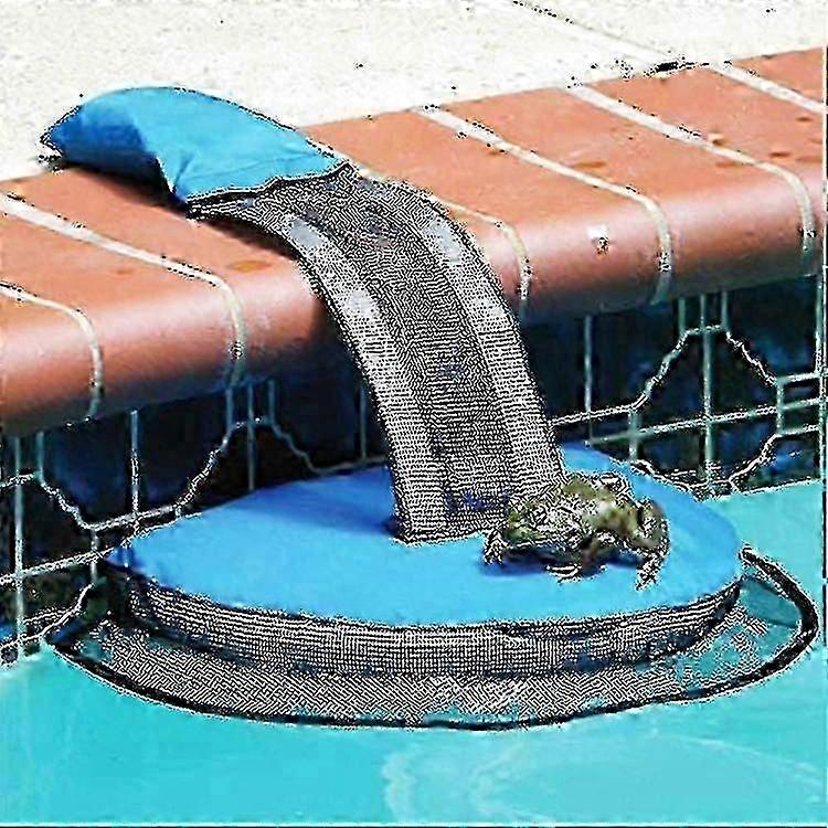 Animal Rescue Escape Ramp For Swimming Pool Floating Ramp Rescue Frog Log Pad Pool Animal Protector Zekai