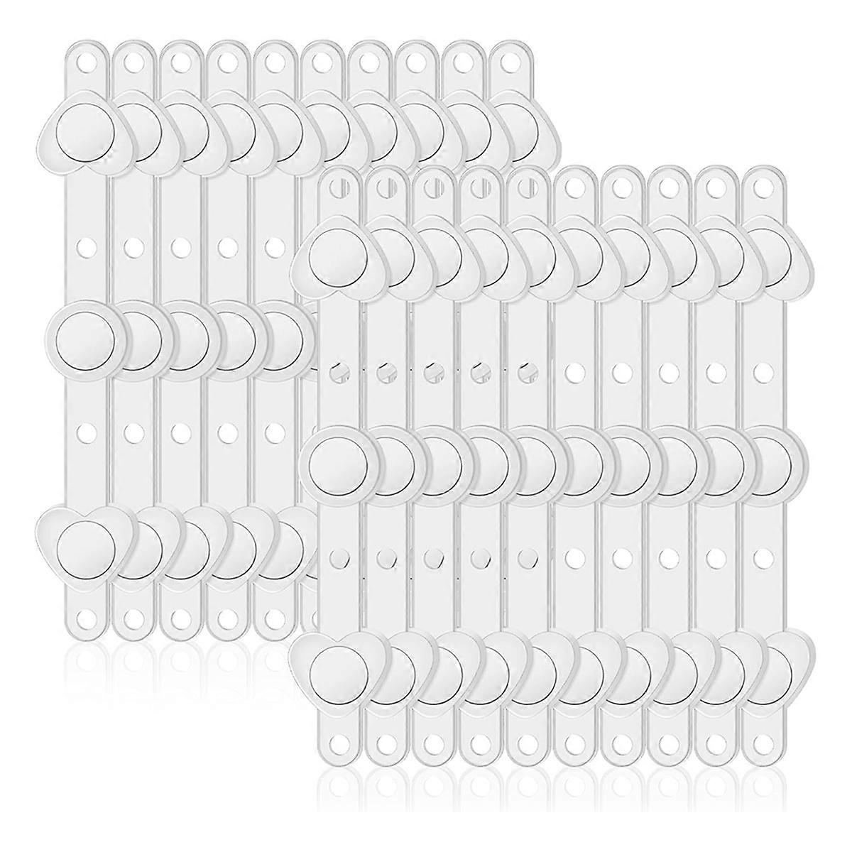 20 Pairs Floral Boutonniere Magnets Small Corsage Fix Magnets