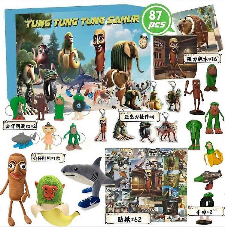 New Gifts: 12 Hole-Sharing Blind Boxes, Christmas Advent Calendar