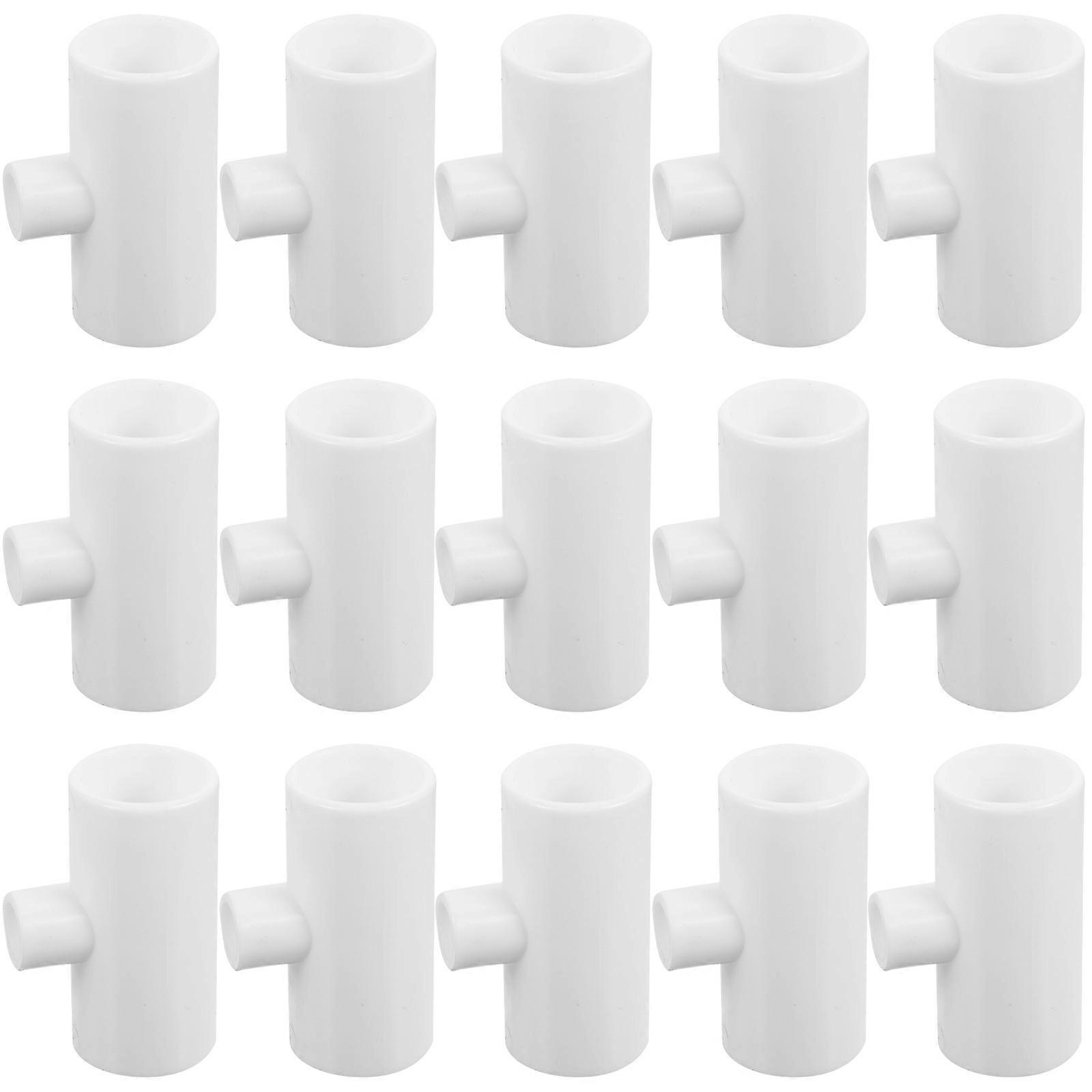 Chicken Waterer Tee Fittings for Connecting 60Pcs Poultry Waterers Plastic