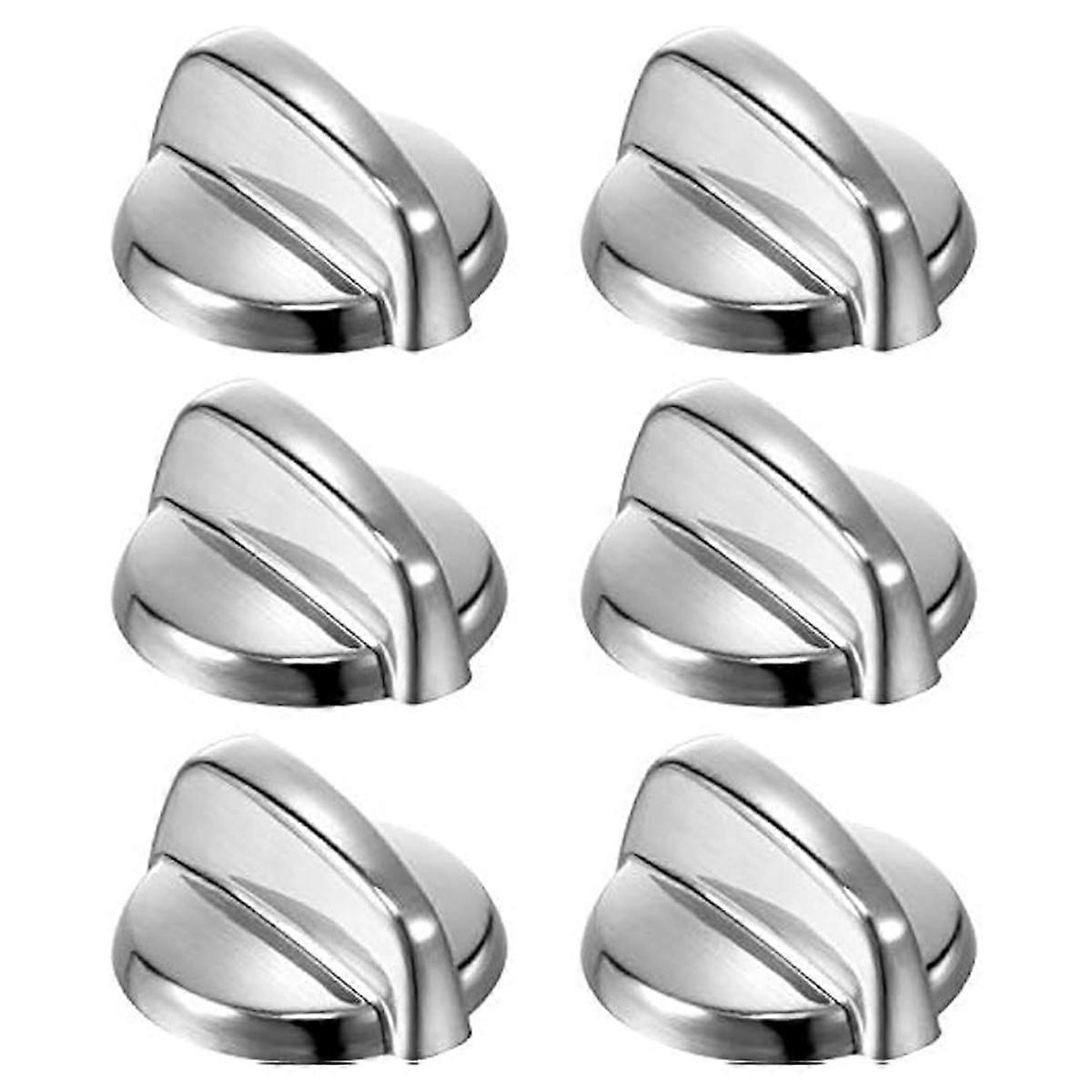 6Pcs WB03T10284 Oven Knobs Replacements,Stove Knobs for