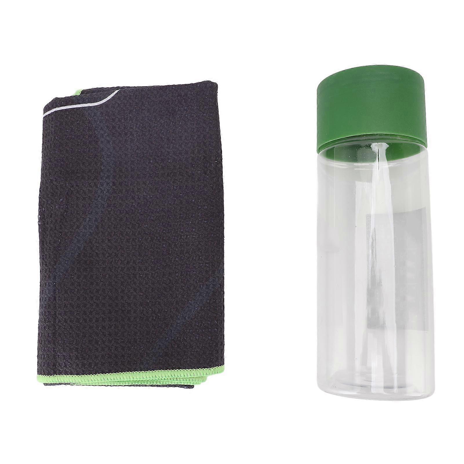 Putting Training Aid Towel Waffle Microfiber Mat for Putter Standing Position Practice Golf Accessory Sporting Goods