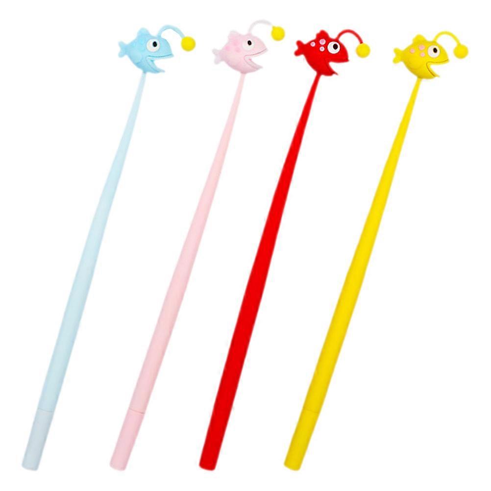 Creative Fish Ink Pens Writing Pens Office Use Assorted Color 23x1x0.5cm Writing