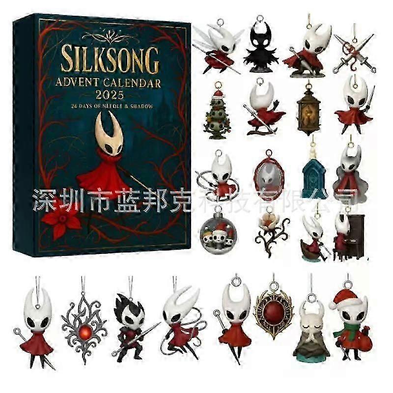 Hollow Knight: Silksong Advent Calendar Blind Box - Festive UK Countdown with Mystery Collectibles