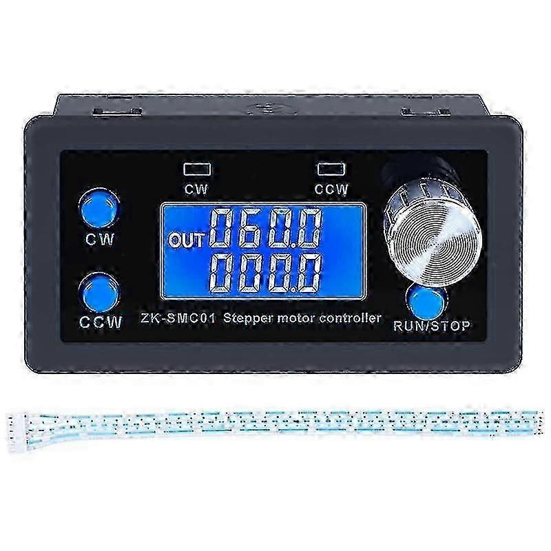 DC 5-30V CNC Stepper Motor Controller,Adjustable Stepper Motor Control Module with HD Display Suit