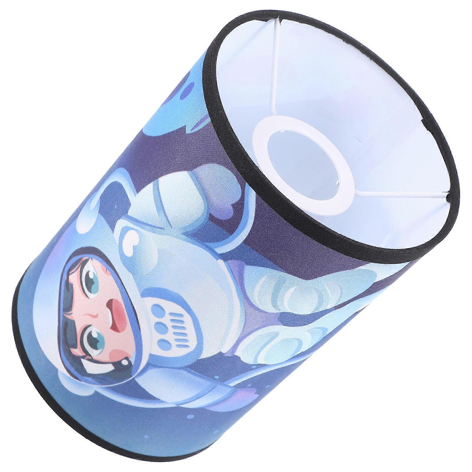 Kids Lamp Shade 2Pcs Blue Cartoon Lamp Shades for Desk Light Creating Dreamy Atmosphere