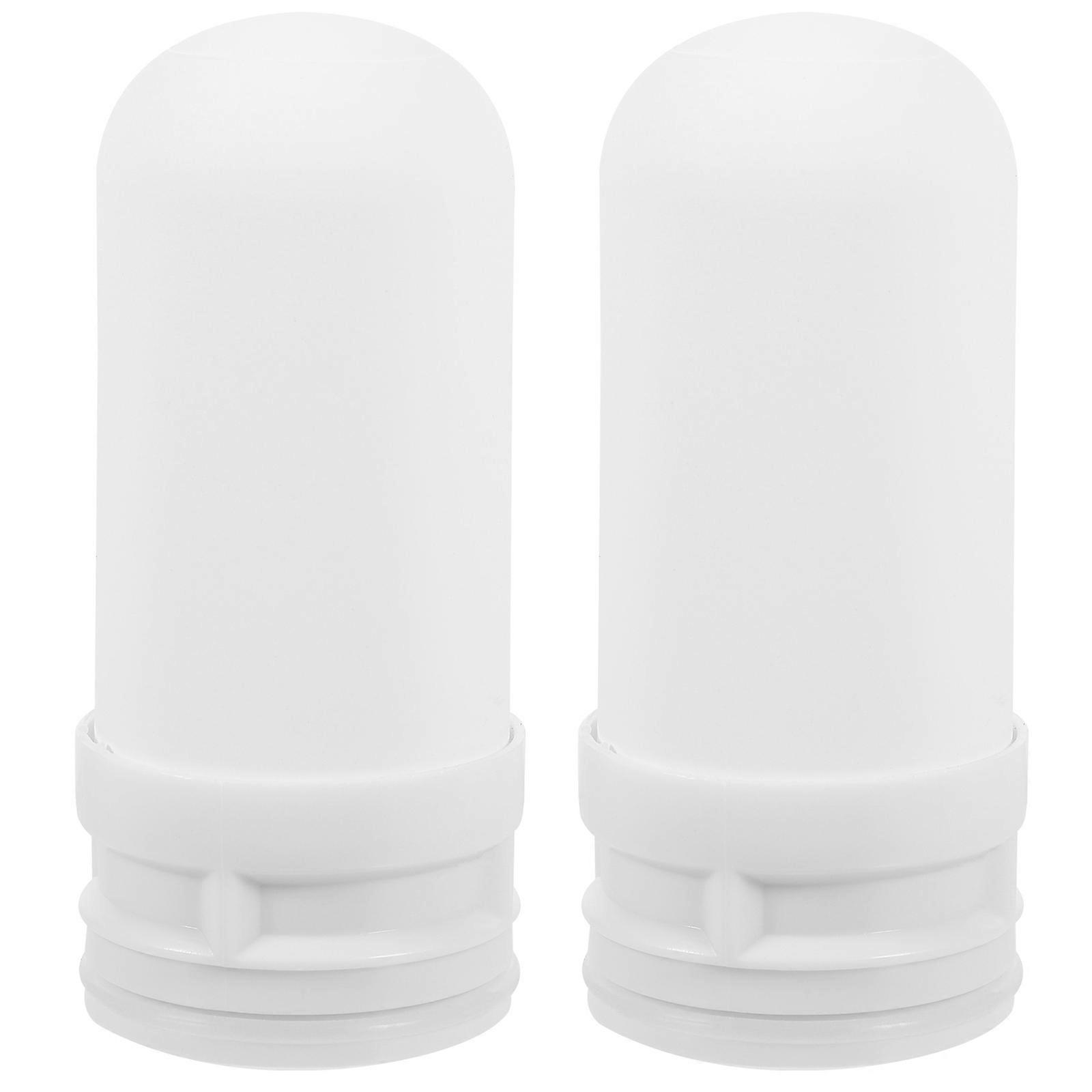 Water Purifier Replacement Elements Faucet Strainer Kitchen Use Activated Carbon Cylindrical Sediment Filtration 2Pack