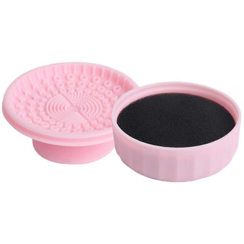 Multi-Use Beauty Makeup Brush Cleaner Rectangular Storage Tool For Women Girls 1Set