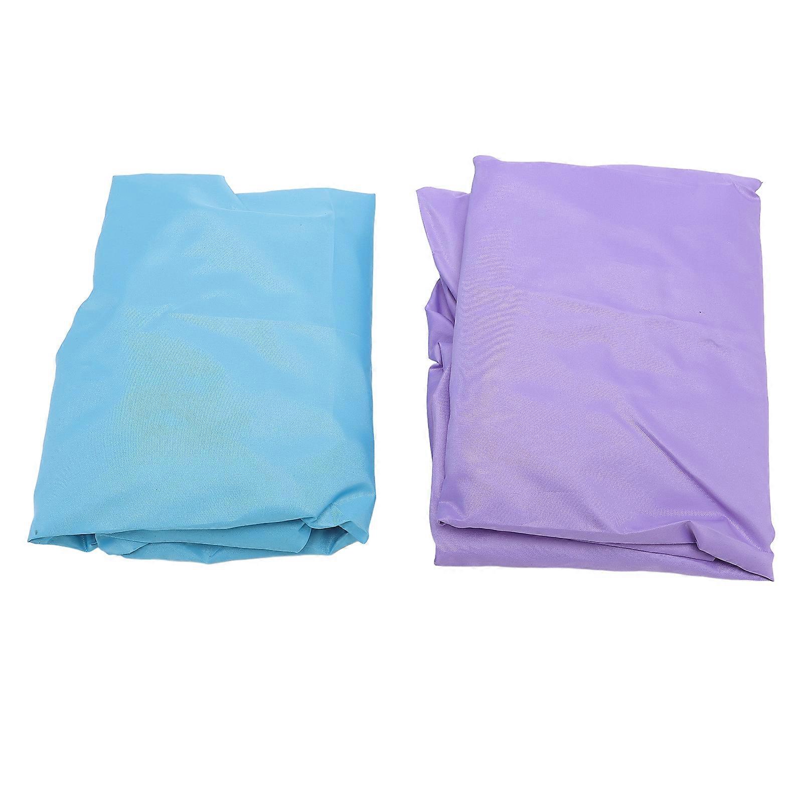 2pcs 35L Backpack Rainproof Covers with Zippered Storage Bags