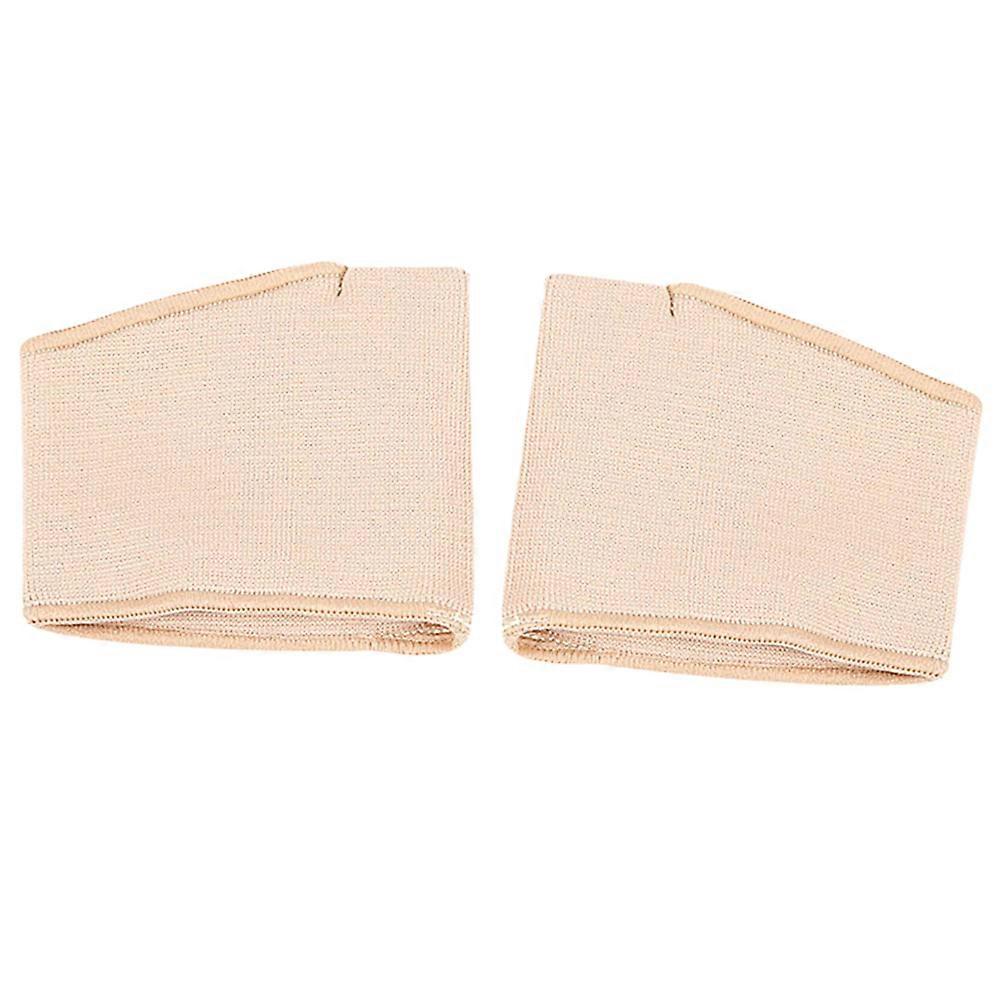 Toes Separator Thickened Protective Cover for Protection 2Pcs Beige