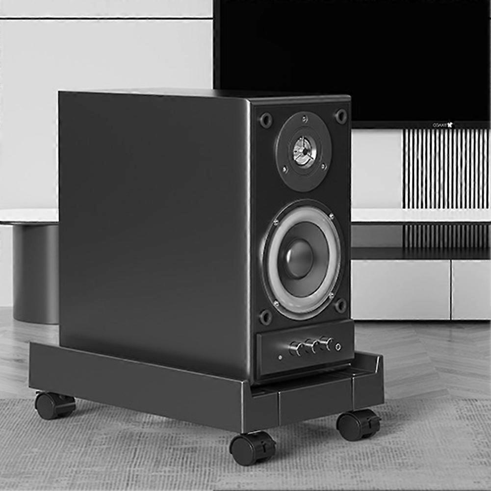 Adjustable Mobile PC Tower Stand Telescopic CPU Holder Desktop Computer Cart