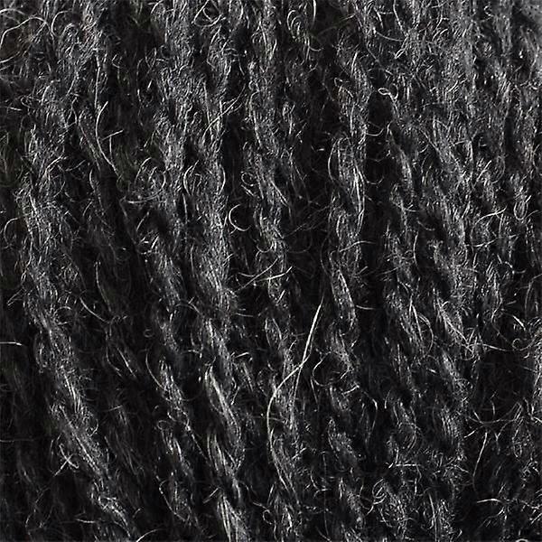 4-tråds ullgarn Antrasitt - Laget i Sverige