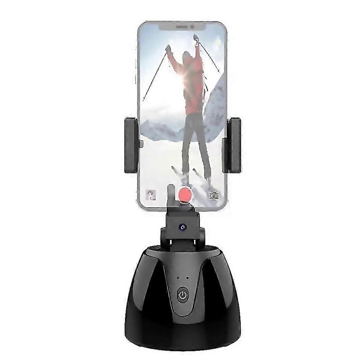For 360degree Smart Followup Selfie Live Video Recording Tripod Heads Battery Tripod Heads
