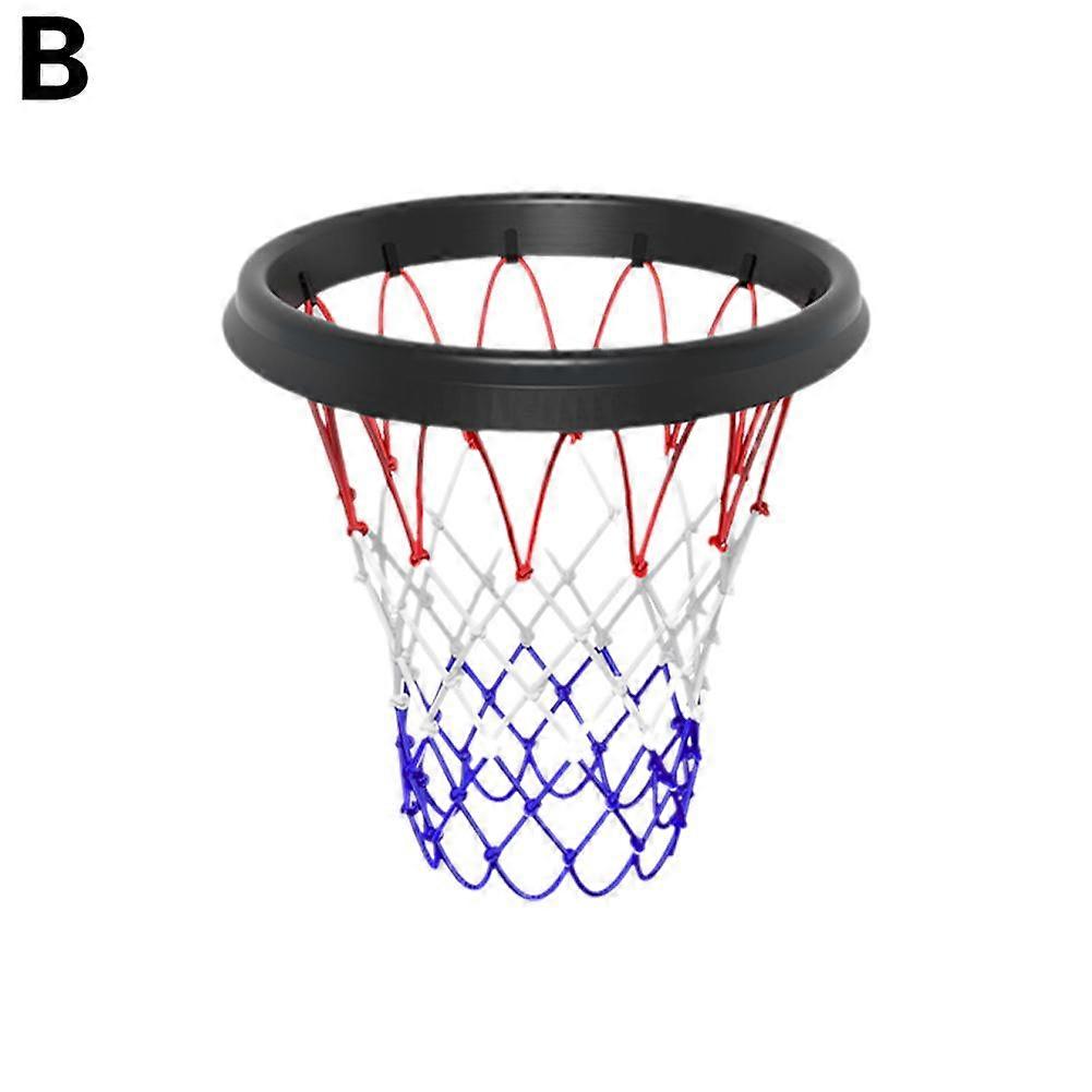 Portable Basketball Net Universal Fit for Rimless Hoops High Quality TPU Material Easy Throw-On Setup Indoor Outdoor Use
