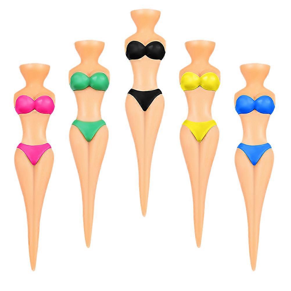 Golfing Accessory Golfs Tee 25Pcs Plastic Bikini Ladies Small Tees